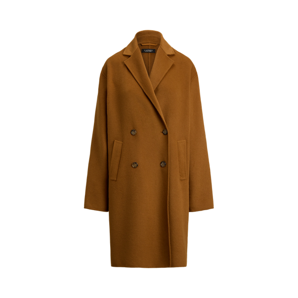 Oversize-Collar Down Coat