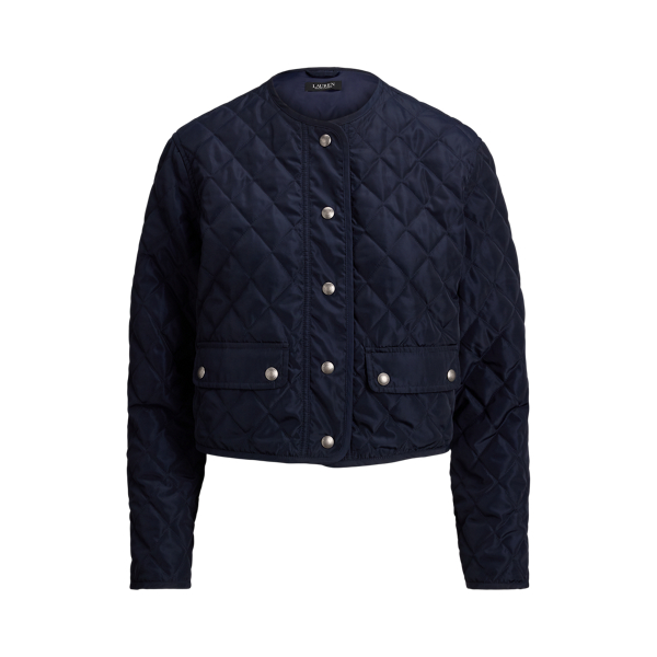 ダイヤモンドキルテッド クロップド ジャケット | ラルフ ローレン公式