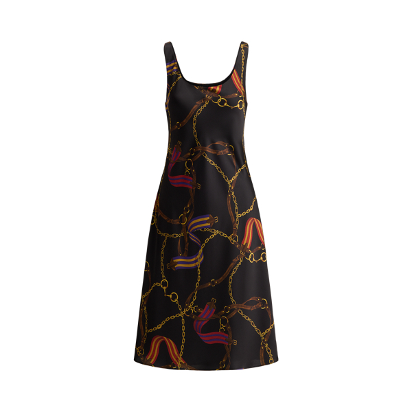 Floral Sleeveless Jacquard Dress