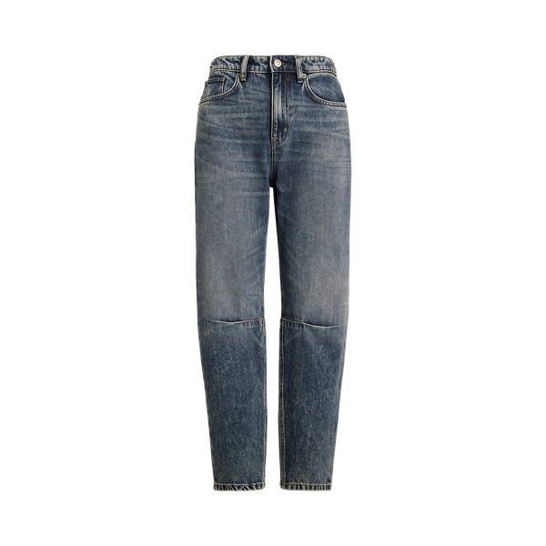【POLO RALPH LAUREN】frayed high-rise flared ジーンズ Wide-Leg Flare Jean