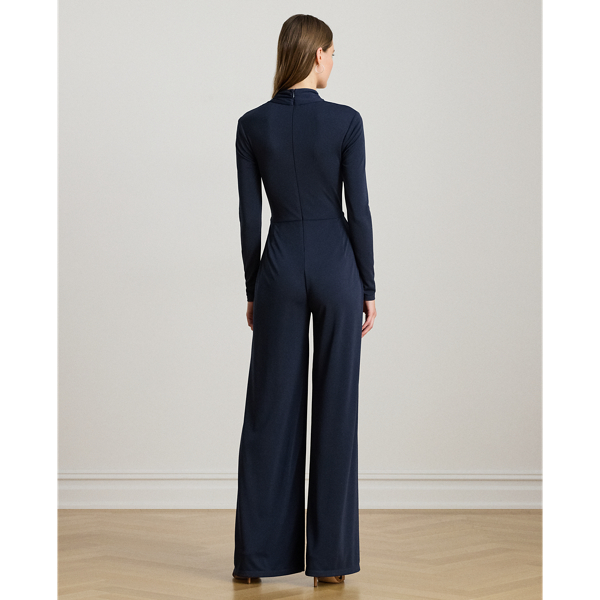 Combinaison boucle col V croisé jersey