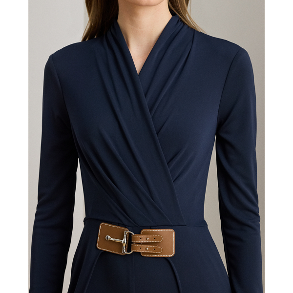 Combinaison boucle col V croisé jersey