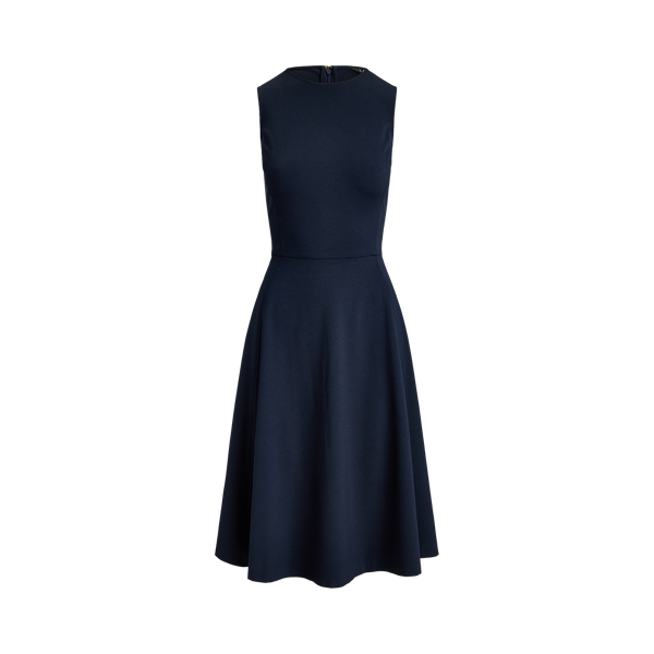 &Auml;rmelloses Kleid aus Pont&eacute; Lauren in Lauren-Navy 2