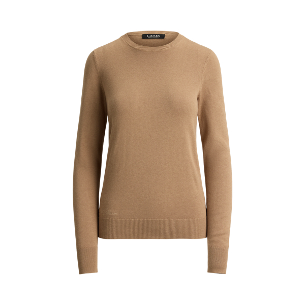 Embroidered-Logo Cotton-Modal Jumper Lauren 1