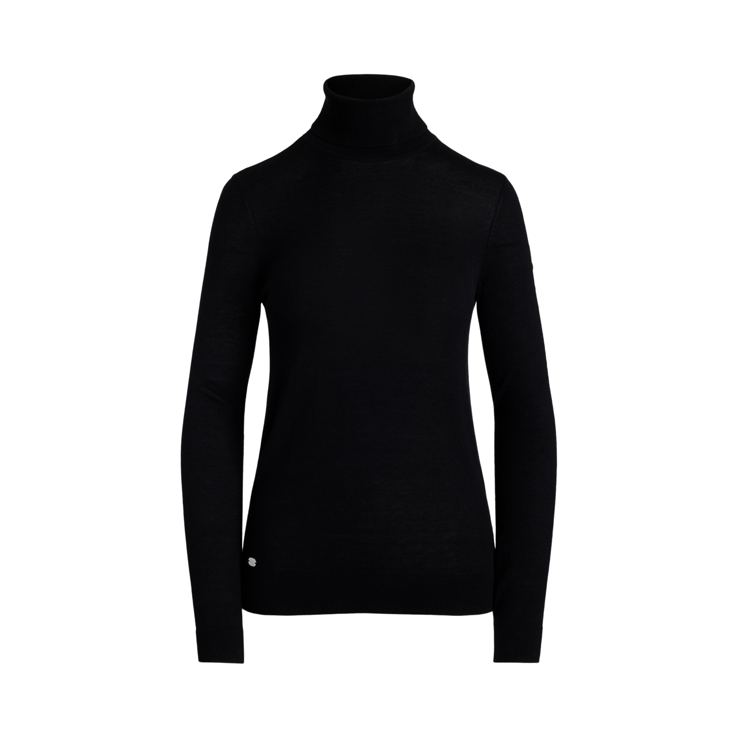 Женский свитер Ralph Lauren Turtleneck, цвет: Чёрный — фото 4