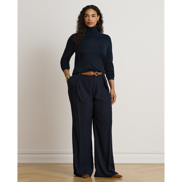 Lauren Navy Turtleneck Sweater Lauren 8