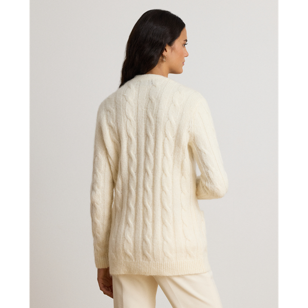 Bullion Cable-Knit Cardigan