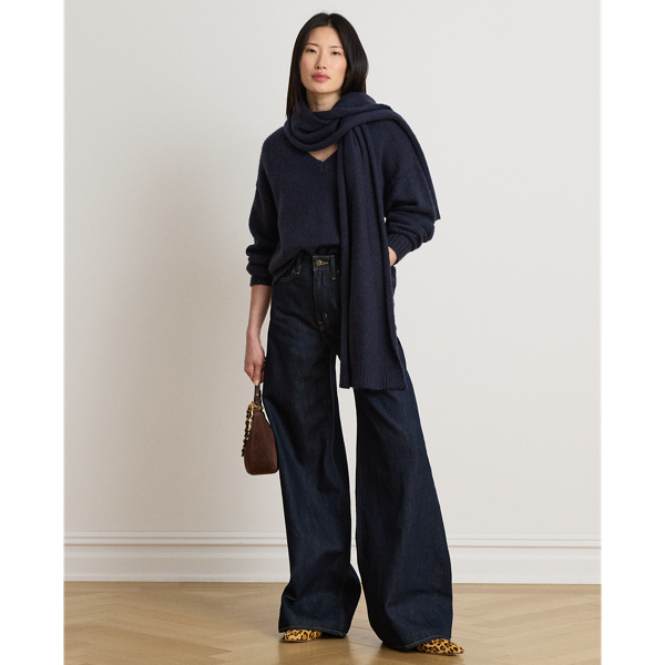 High-Rise Super Wide-Leg Jean