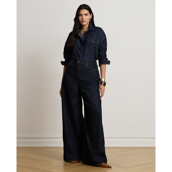 High-Rise Super Wide-Leg Jean