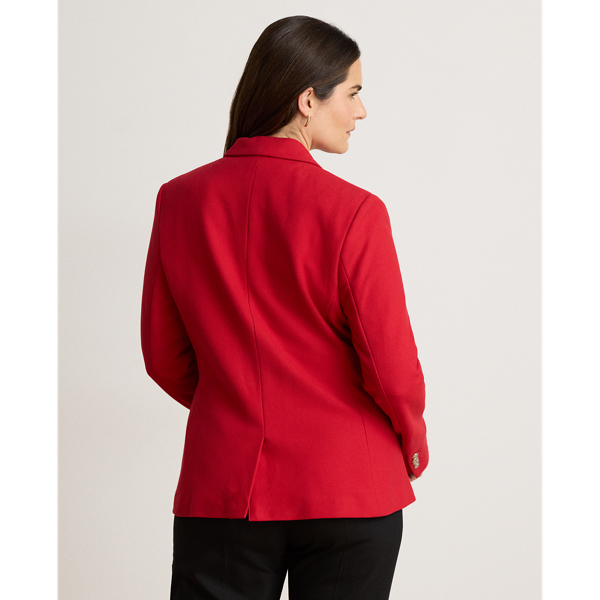 Bullion Stretch-Cotton Piqu&eacute; Blazer