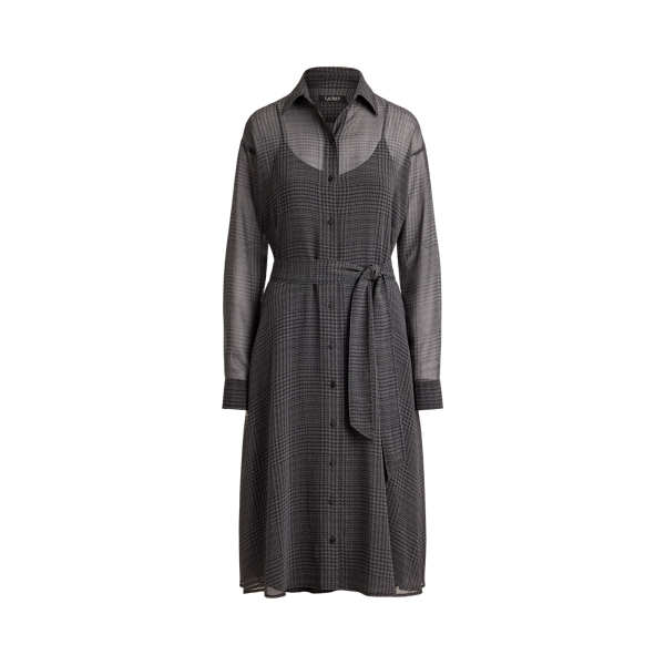 Chemisier principe di Galles in chiffon
