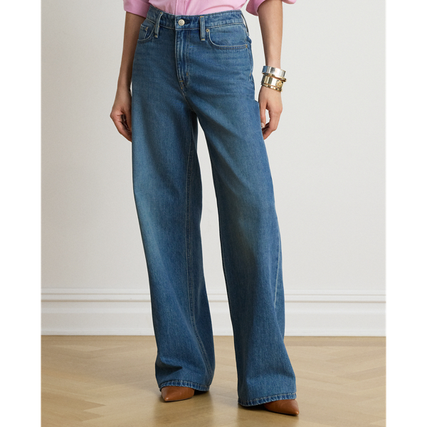 High-Rise Wide-Leg Jeans