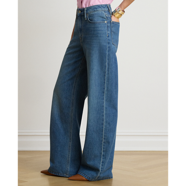 High-Rise Wide-Leg Jeans