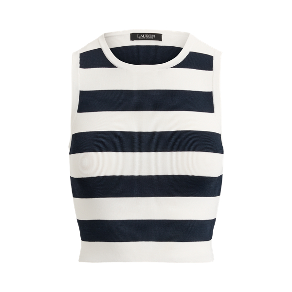D&eacute;bardeur pull ray&eacute; court
