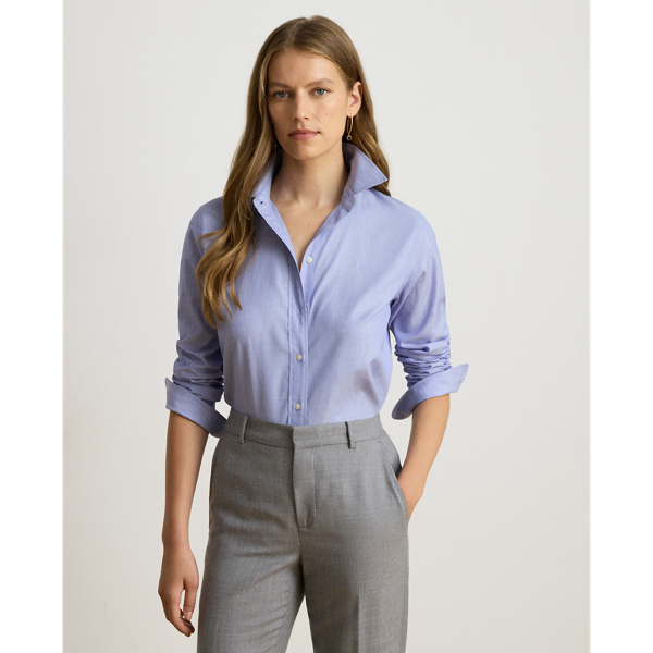 Classic Fit End-on-End Cotton Shirt