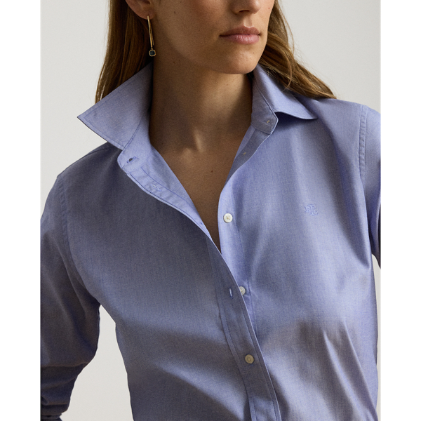 Classic Fit End-on-End Cotton Shirt