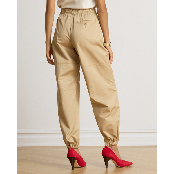 Pantaloni da jogging cargo in cotone