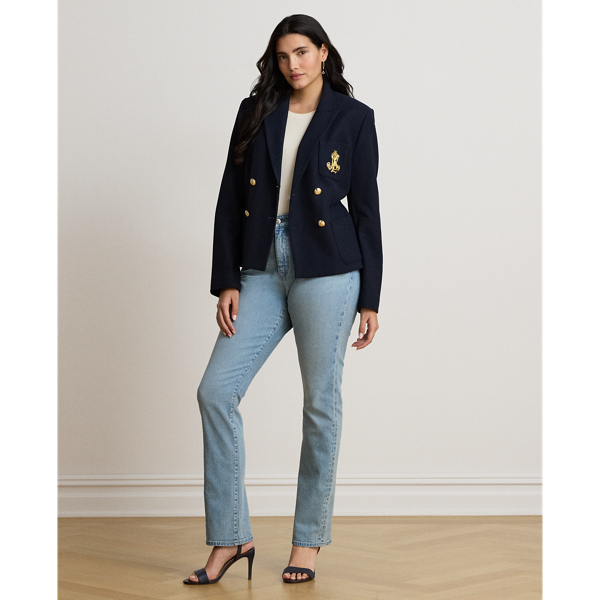 Mid-Rise Slim Straight Jean