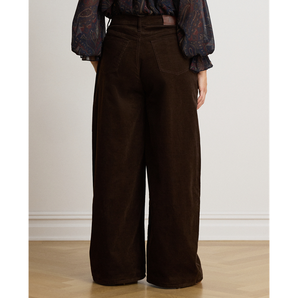 Corduroy High-Rise Super Wide-Leg Pant