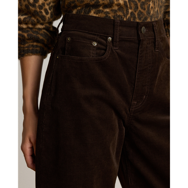 Kordsamthose mit besonders weitem Bein