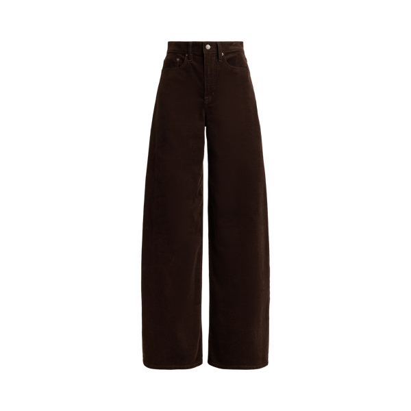 Kordsamthose mit besonders weitem Bein