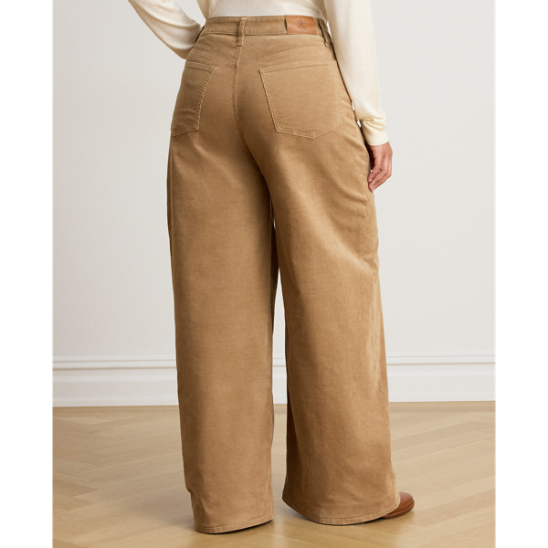 Corduroy High-Rise Super Wide-Leg Pant