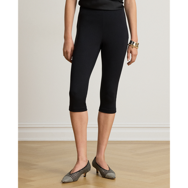 Stretch Ponte Capri Pant