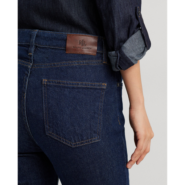 Bootcut-Jeans mit hoher Leibh&ouml;he Lauren in Rinse-Waschung 7