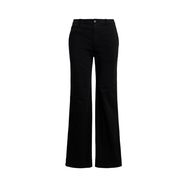 Ralph Lauren ブラックレーベル　コットンツイル　フレアチノパンツ ストレッチ コットン チノ フレア パンツ | ラルフ ローレン公式