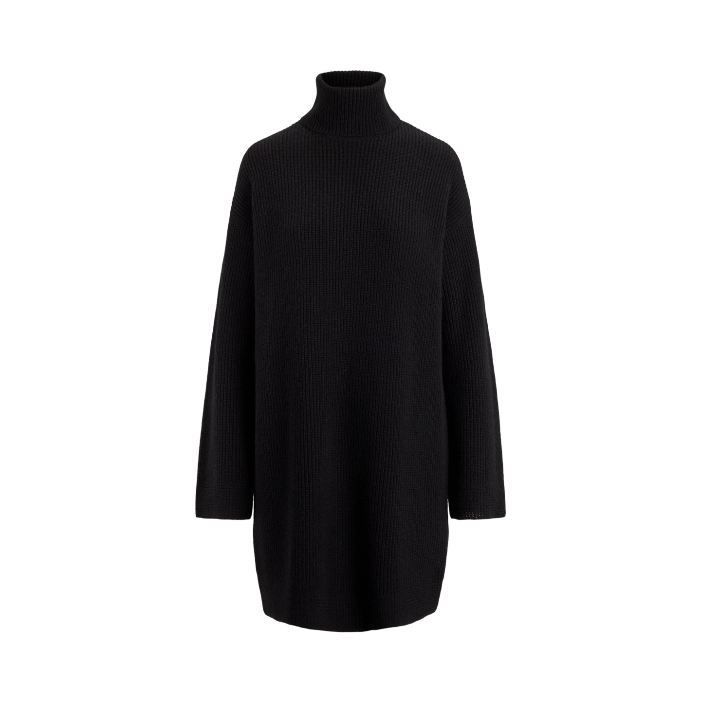 Женское платье Lauren Ralph Lauren Wool-Cashmere Turtleneck, цвет: Чёрный — фото 6