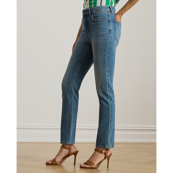 Kn&ouml;chellange Straight-Fit Jeans Lauren in Galvin-Waschung 5