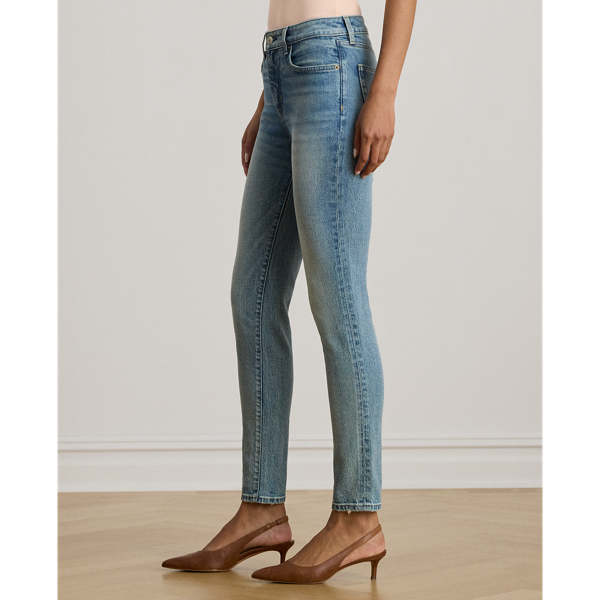 High-Rise Skinny Ankle Jean Lauren in Odwin Wash 5