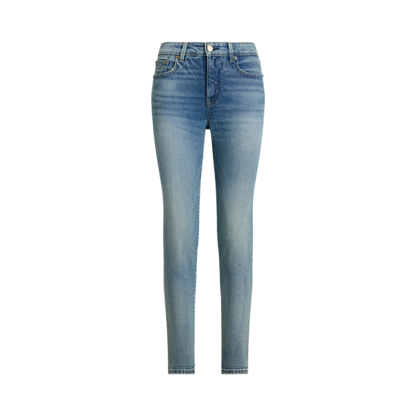 High-Rise Skinny Ankle Jean Lauren in Odwin Wash 2
