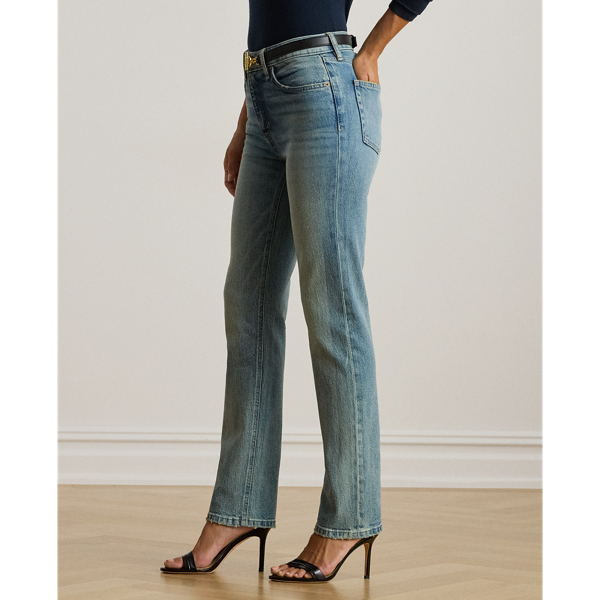 High-Rise Straight Ankle Jean