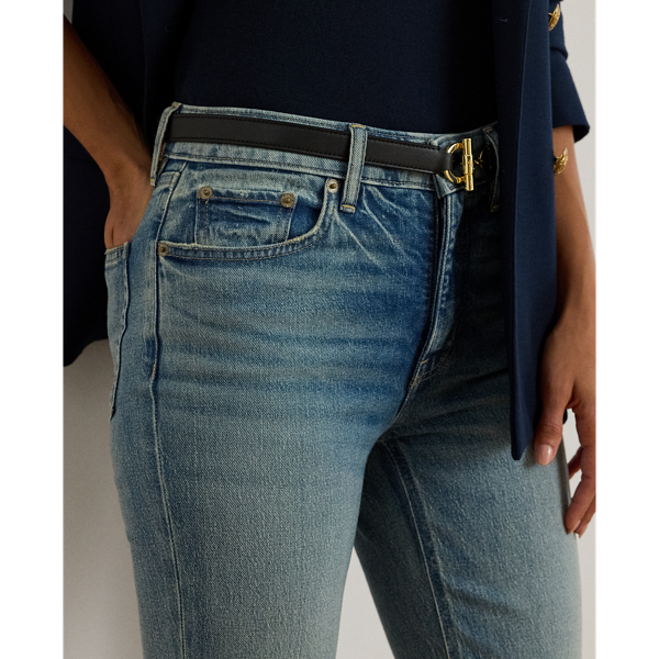 High-Rise Straight Ankle Jean