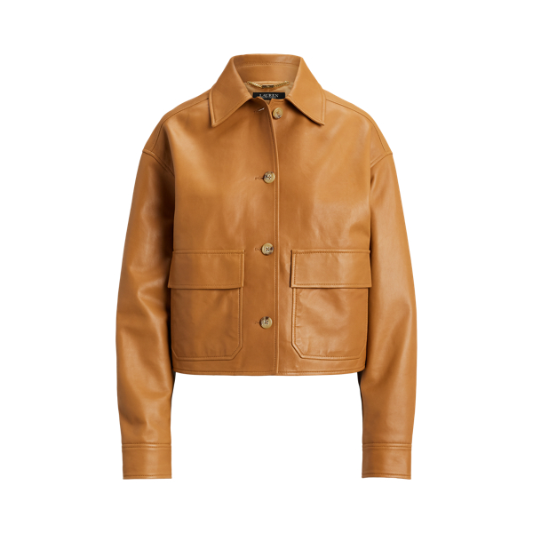 Lambskin Cropped Jacket