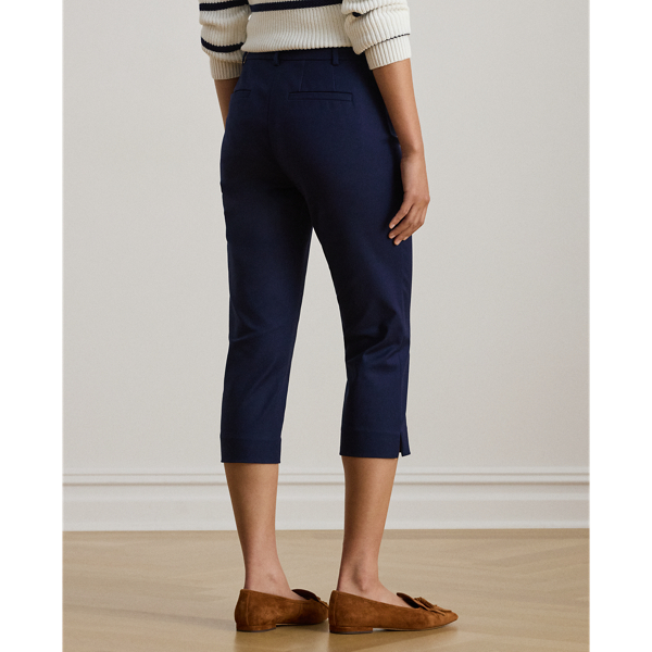 Caprihose aus Baumwollstretch Lauren in Edles Lila 5