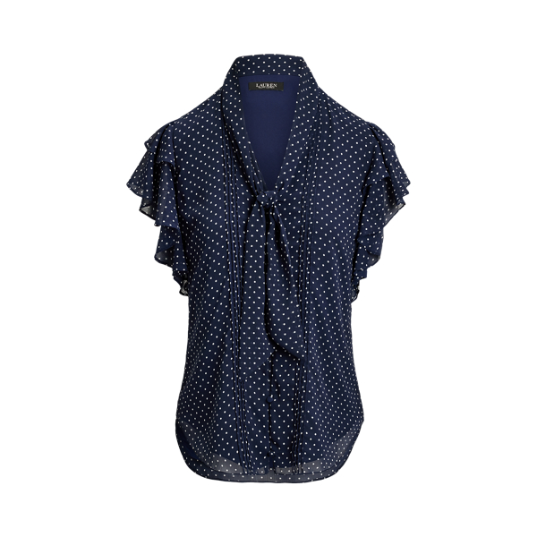 5836 美品✨ ポロラルフローレン タイネックブラウスシャツ 8 ポニーロゴ ポロラルフローレンタイネックブラウスシャツ 2024年】ラルフローレン