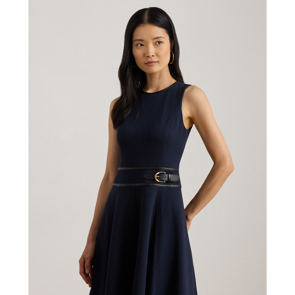 バックルトリム ヘリンボーン ジャカード ドレス | ラルフ ローレン