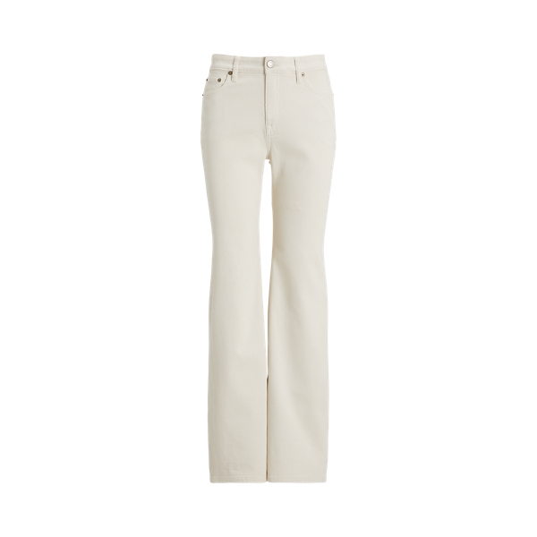 Ausgestellte Jeans mit hoher Leibh&ouml;he