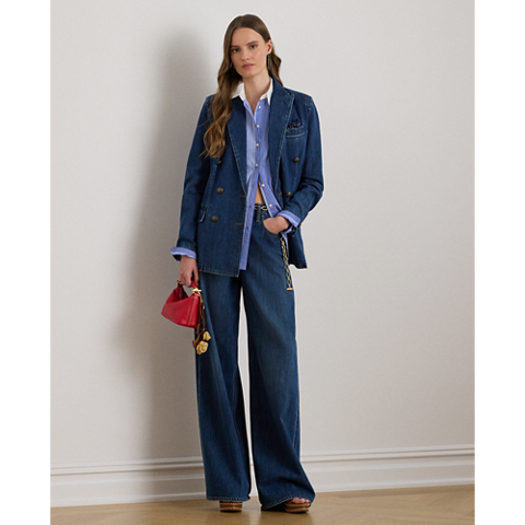Ralph Lauren Classic Fit Striped Broadcloth Shirt