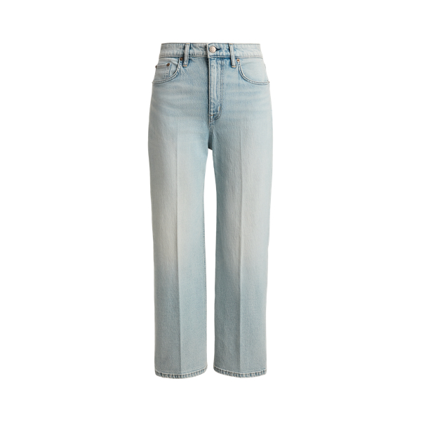 Jean&nbsp;7/8 Relaxed Straight Fit Lauren en D&eacute;lav&eacute; Arilee 2