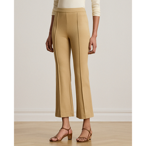 Женские брюки Ralph Lauren Twill Flare Ankle, цвет: Берёзовый рыжевато-коричневый