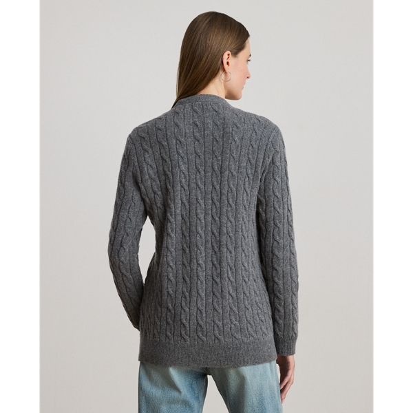 ケーブルニット ウールカシミヤ カーディガン | ラルフ ローレン公式