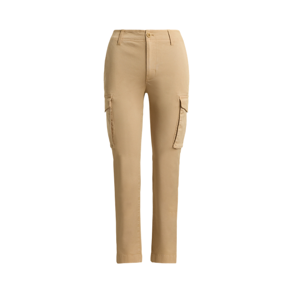 Birch Tan Chino Cropped Cargo Pant Lauren 2