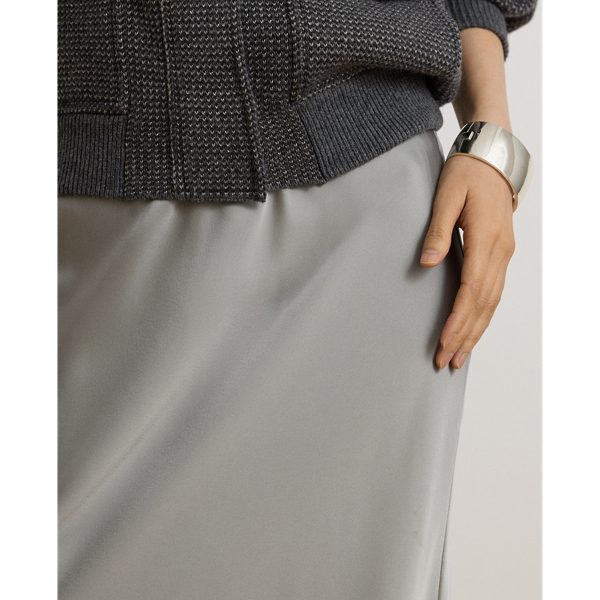 Satin Charmeuse Maxiskirt