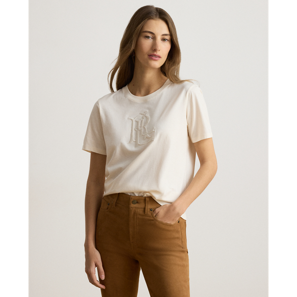 Embroidered-Logo Cotton Jersey T-Shirt