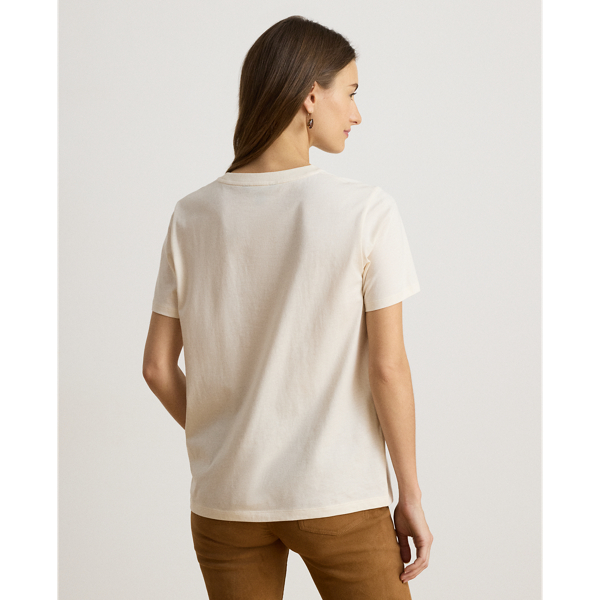 Embroidered-Logo Cotton Jersey T-Shirt