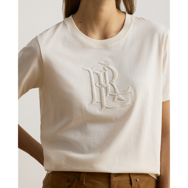 Embroidered-Logo Cotton Jersey T-Shirt