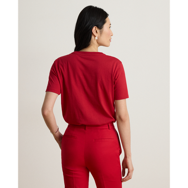 Embroidered-Logo Cotton Jersey T-Shirt